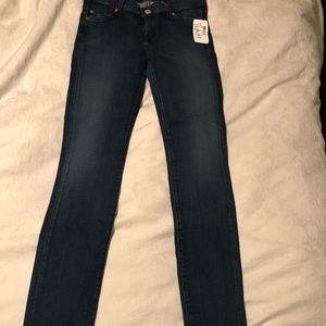Brand New 7 for All Mankind Dark Blue Skinny Jeans